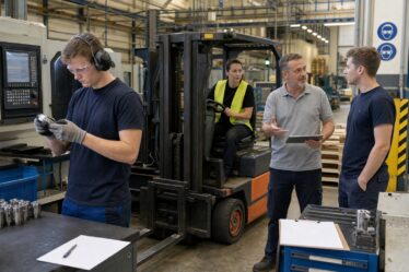 Fizikai munkák a modern üzemben: CNC operátor, targoncás, felügyelő